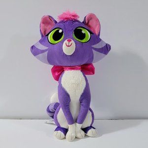Disney Purple and Pink Stuffed Cat